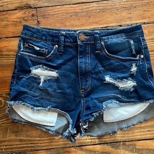 Short shorts. Worn in and comfy